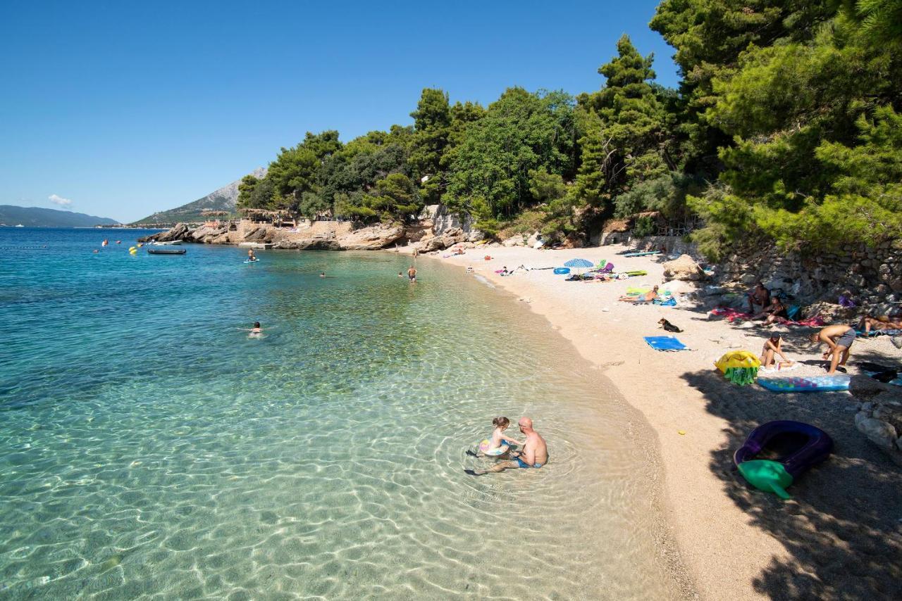 Beachfront Vala With A Swimming Pool *